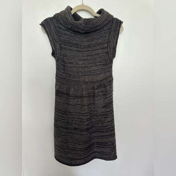 Dragonfly | Sweater dress | Lambswool | Size S | Cowl Neck - Picture 2 of 4